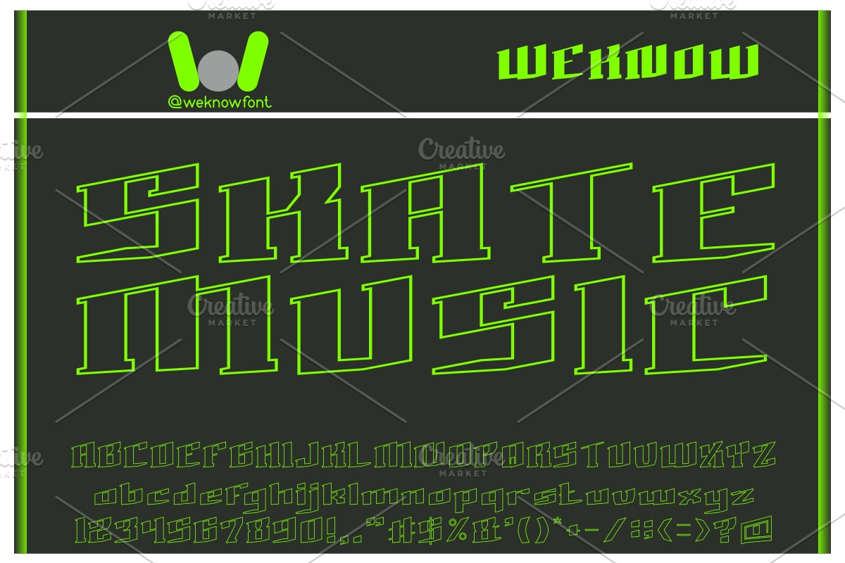 bad boy font, a Font by weknow (Photo 2 of 5)