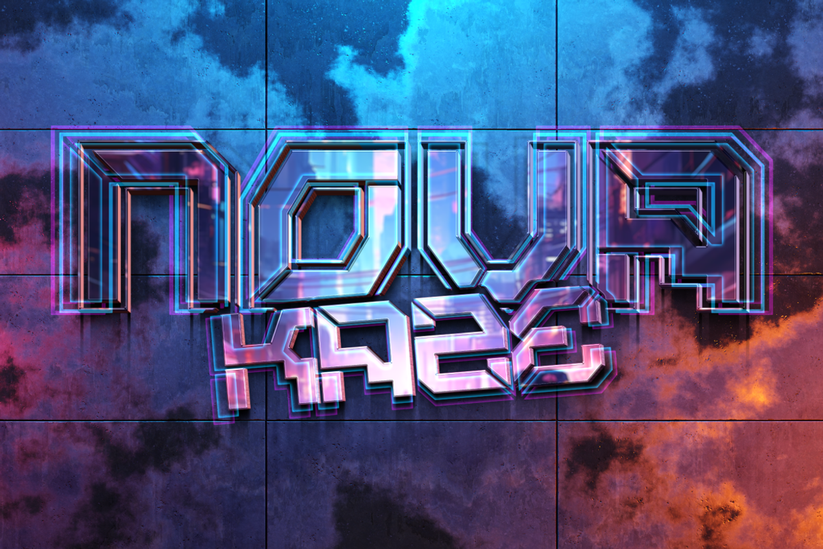 Spectra Volt - Cyberpunk Font, a Font by PutraCetol Studio (Photo 4 of 11)