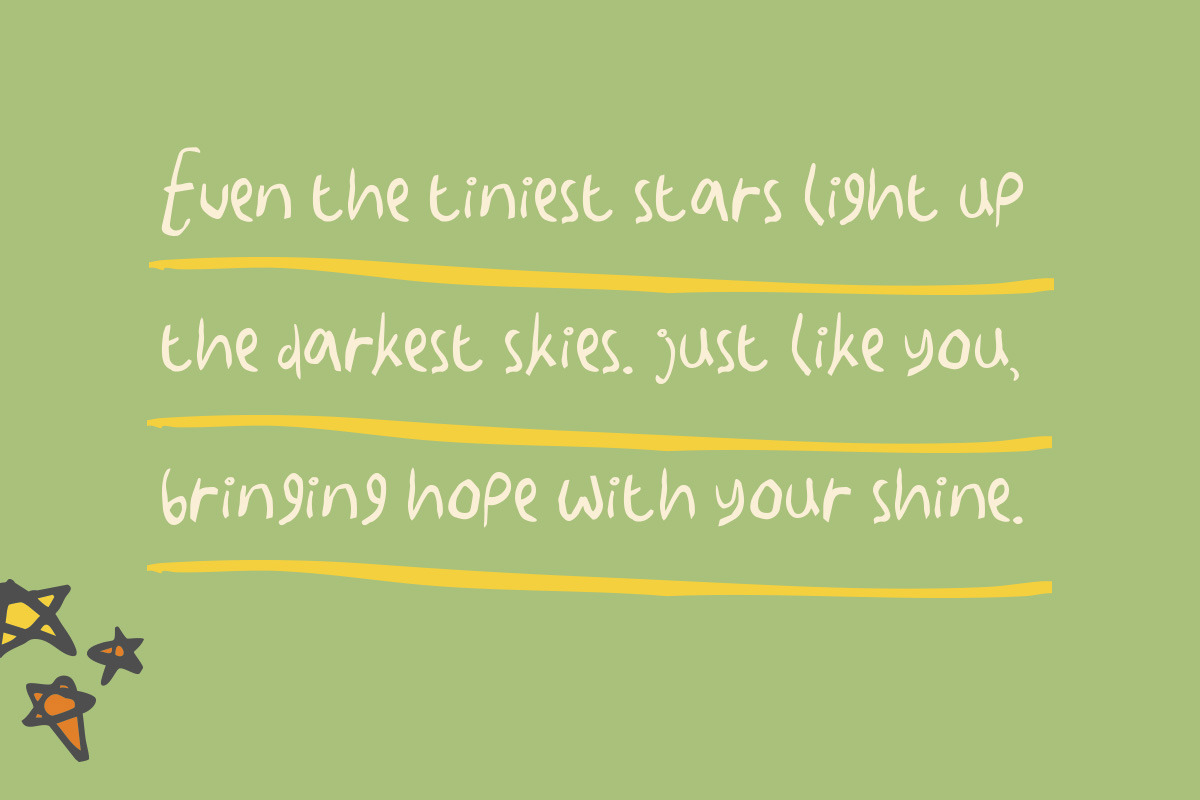 Sleep More - Kiddos' Handwriting, a Handwritten Font by Sloulyfe (Photo 2 of 9)