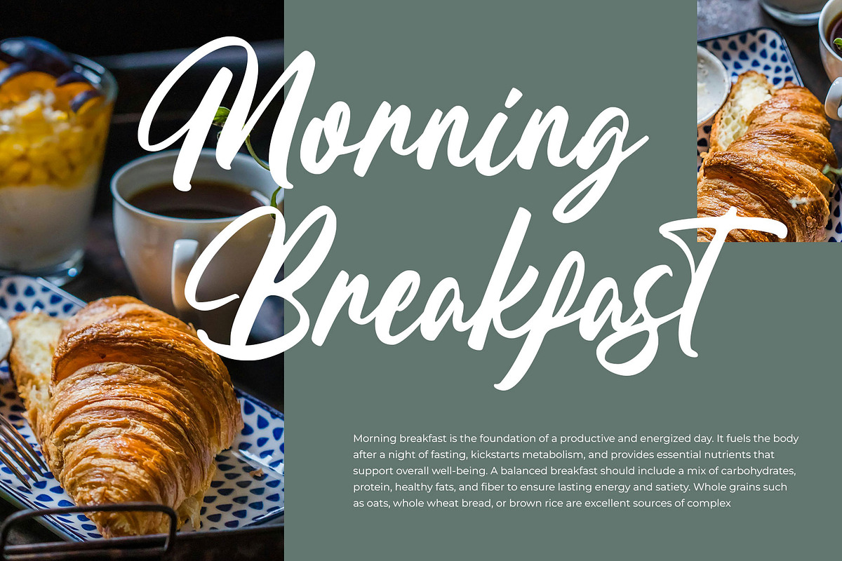 Melatica Modern Handwritten Font, a Script Font by RantautypeStudio (Photo 3 of 20)
