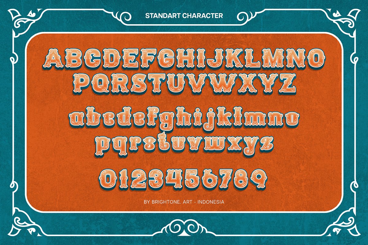 Boldin Carves - Slab Carnival Font, a Slab Serif Font by Brightone (Photo 3 of 9)