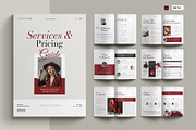 Services and Pricing Guide Template, a Brochure Template by Cleffon_Graphic_Studio (Thumbnail 1 of 7)