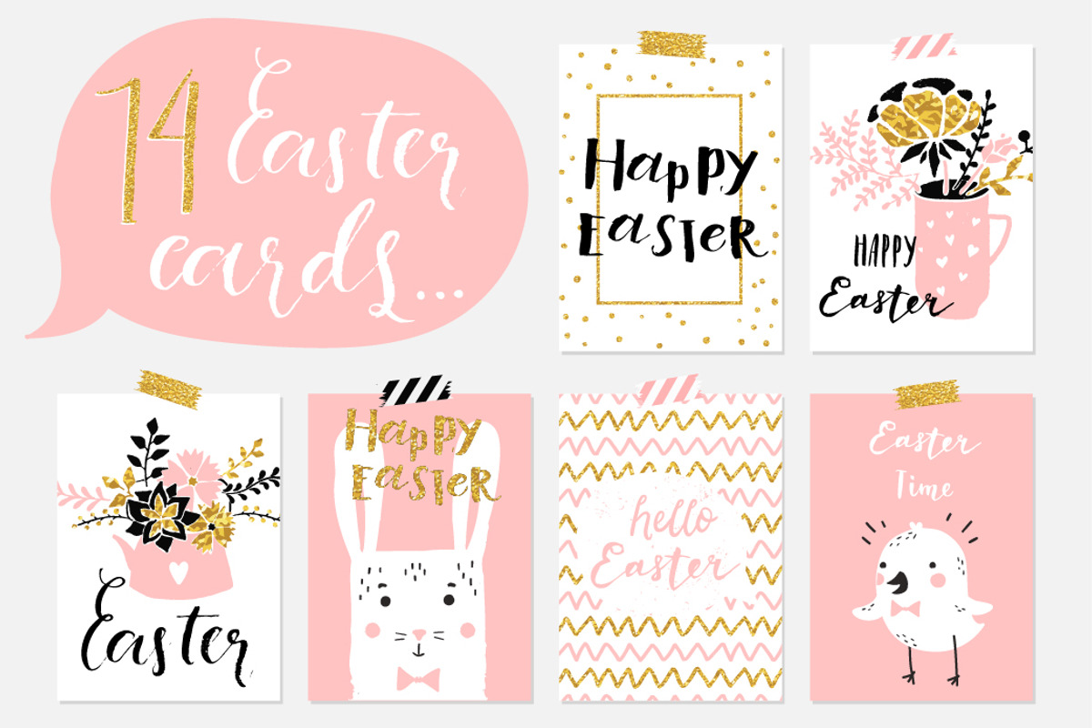 Happy Easter collection, a Decorative Illustration by Artnis (Photo 3 of 5)