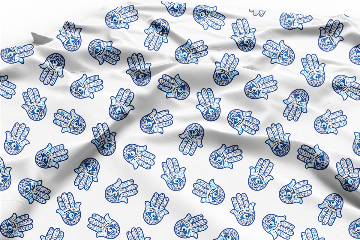 Turkish Evil Eyes Patterns, a Pattern Graphic by Michiru13 (Photo 7 of 23)