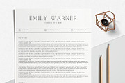 Minimalist Resume Canva Template, a Resume Template by LucaTheme (Thumbnail 3 of 9)