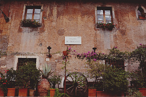 Piazza de Mercanti, Trastevere, Roma
