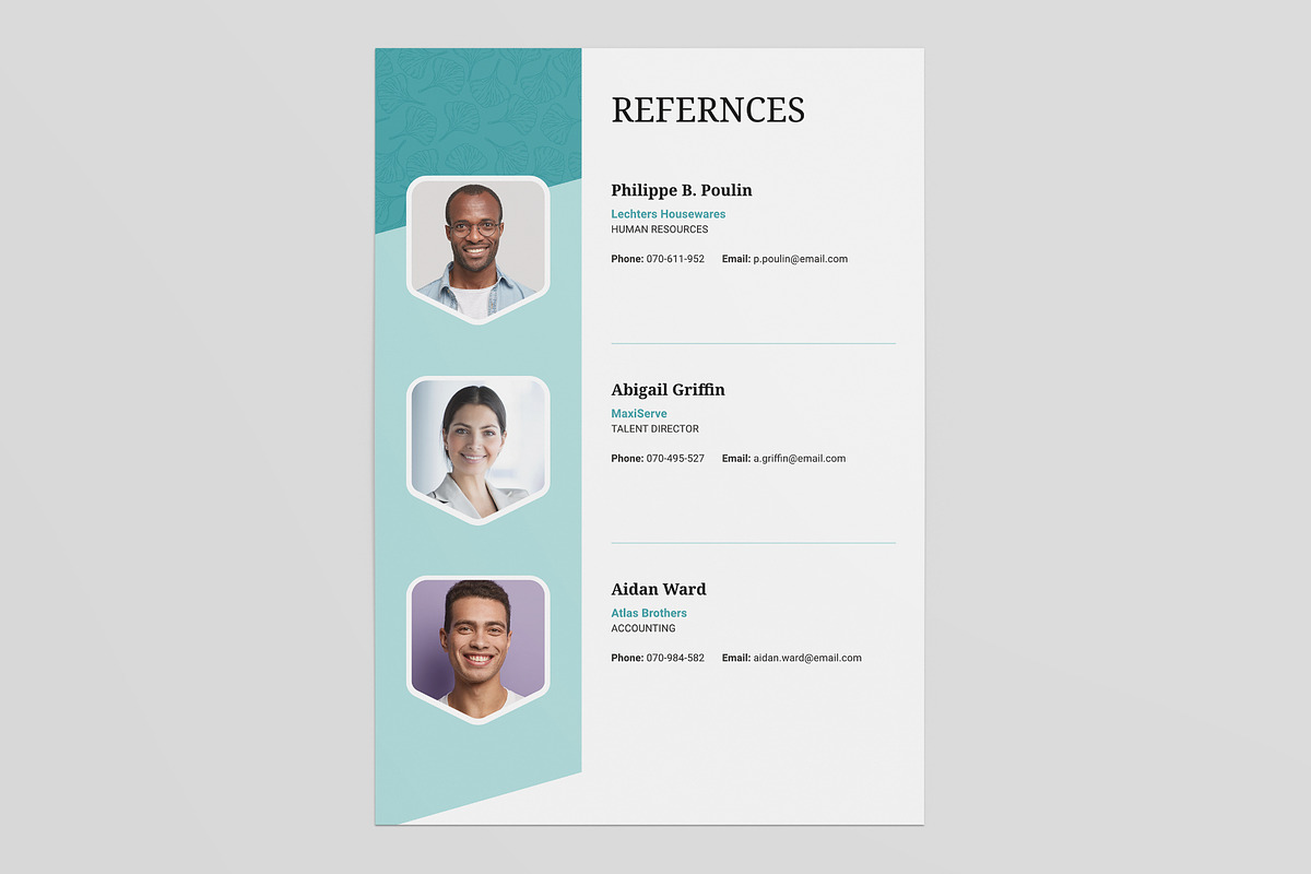 Hannes Resume CV & Business Card, a Resume Template by Jinro (Photo 4 of 5)