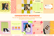 Funky Bold Instagram Post Templates, a Social Media Template by HellYeahDesigns (Thumbnail 4 of 7)
