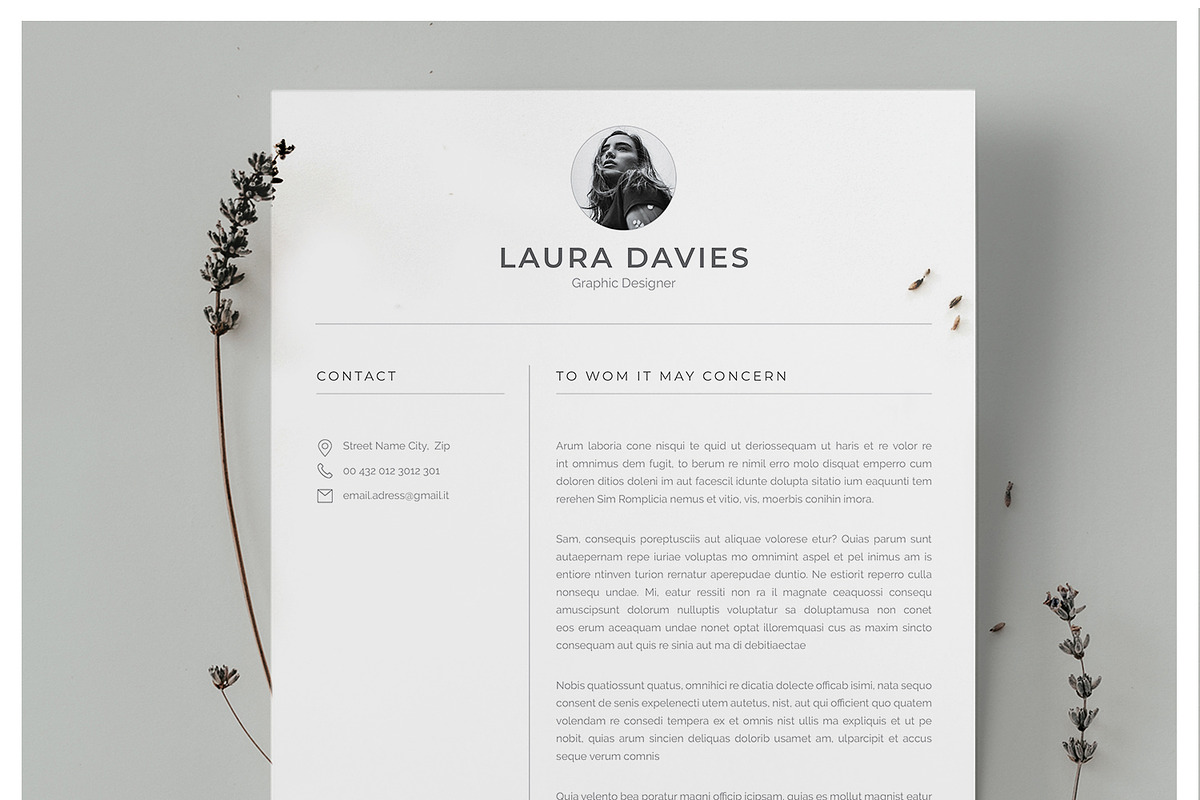 Word Resume Template, a Resume Template by Astut (Photo 4 of 6)