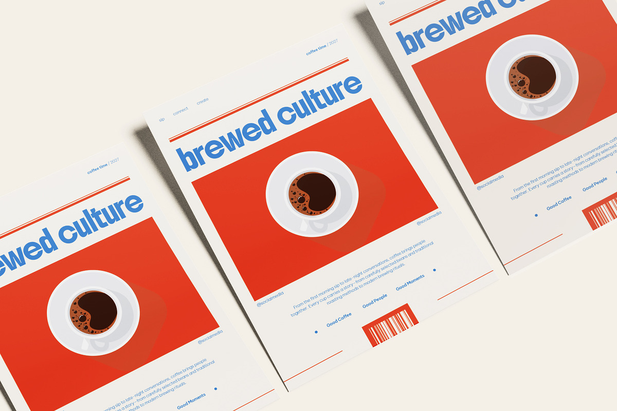Brewed Culture - Poster, a Poster Template by Fannan Studio (Photo 2 of 2)