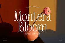 Montera Bloom Classic Serif Font