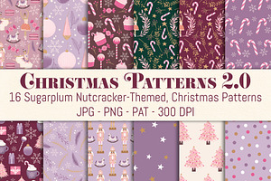 Sugarplum Christmas Patterns