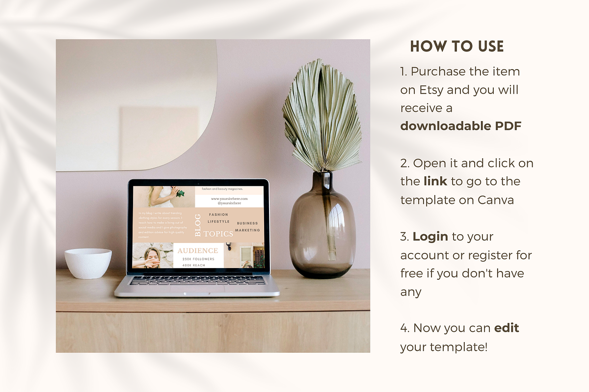 Blogger Creative Media Press Kit, a Resume Template by Golden Horizons Studio (Photo 7 of 11)