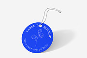 Hanging Label Tag Mockup Template, a Product Mockup by graphypix (Thumbnail 1 of 4)
