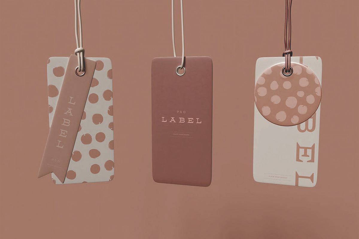 Rectangular Labels Mockup, an Advertising Mockup by skybluecreative (Photo 1 of 3)