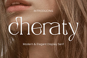 Cheraty Serif, a Serif Font by Skypia (Thumbnail 1 of 22)
