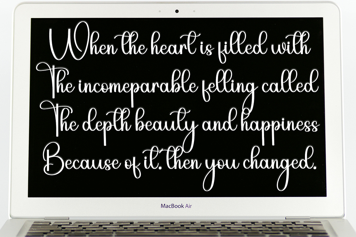 Angela, a Handwritten Font by InermediaSTUDIO (Photo 6 of 7)