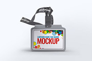 Lanyard Name Tag Badge Mock-Up, an Advertising Mockup by DesignRushMarket (Thumbnail 10 of 10)
