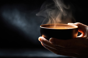 Hand Holding Freshly Brewed Tea Cup, a Food & Drink Photo by Virgo Studio