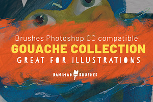 The Gouache Collection Brushes