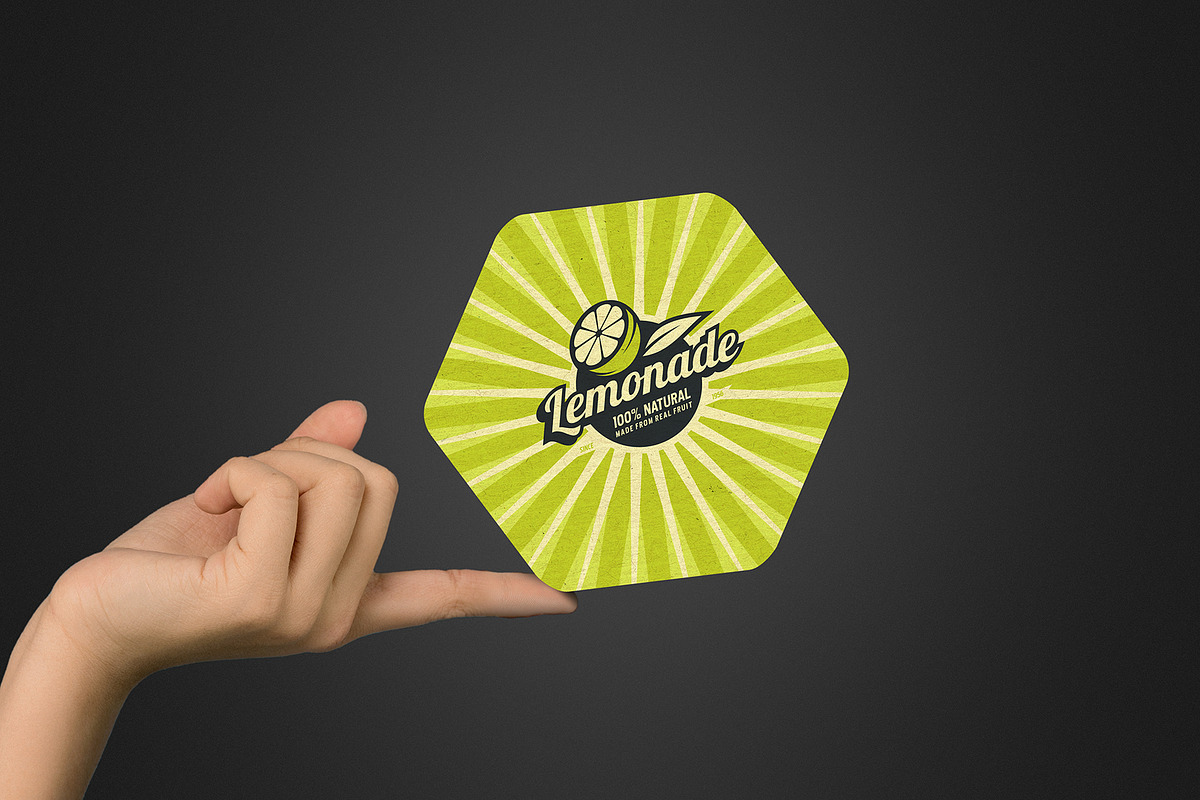 Clean Hand Balance Coaster Mockup x4, a Packaging Mockup by SmartDesigns (Photo 4 of 5)