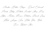 Soirees - Calligraphy Font, a Script Font by Arendxstudio (Thumbnail 6 of 7)