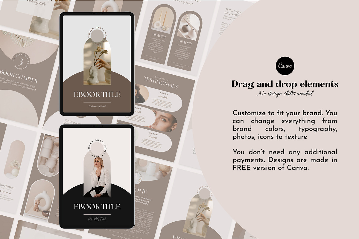Customizable Ebook Workbook Template, a Magazine Template by Studio DigiCraft (Photo 4 of 7)