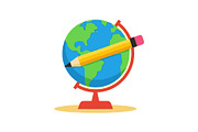 Globe, Books & Clock Clipart, an Object Graphic by Designs_River (Thumbnail 13 of 16)