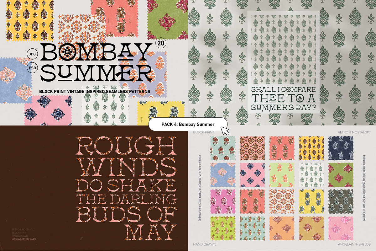 Retro Pattern Library 80% OFF, a Pattern Graphic by angelainthefields (Photo 6 of 25)