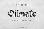 Olimate, a Script Font by ARToni (Thumbnail 1 of 9)