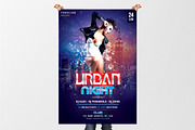 Urban Night - PSD Flyer Template, a Flyer Template by PixelsDesign (Thumbnail 2 of 2)