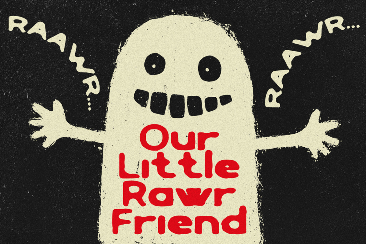 Black Scream Classic Horror Font, a Sans Serif Font by Vadovastd (Photo 3 of 8)