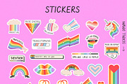 Pride Month LGBTQ+ Design Bundle, an Object Graphic by millering (Thumbnail 3 of 12)