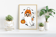 Cute Boujee Ghost Halloween PNG, an Illustration by Craft Nest (Thumbnail 4 of 6)