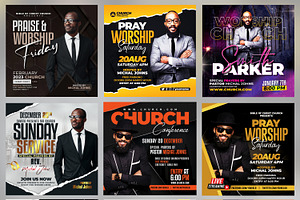 150 Church Flyers Bundle