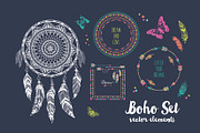 Boho Set, an Object Graphic by Angelina De Sol (Thumbnail 1 of 6)