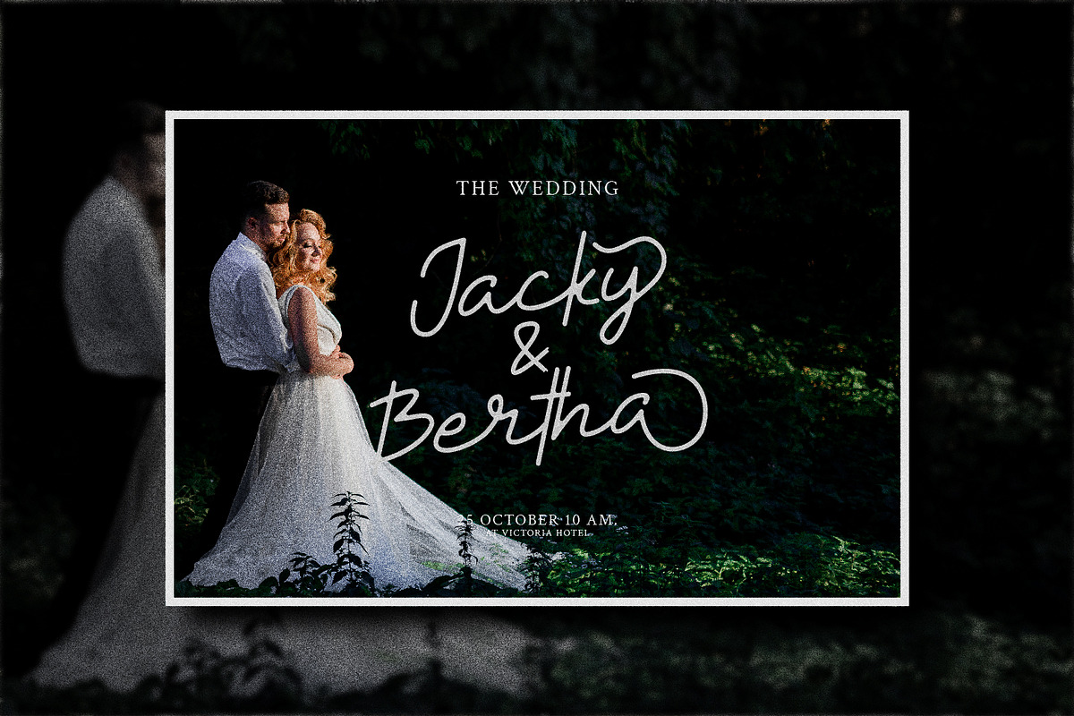 Resitha - Script Monoline, a Handwritten Font by Hasbi Creative (Photo 4 of 8)