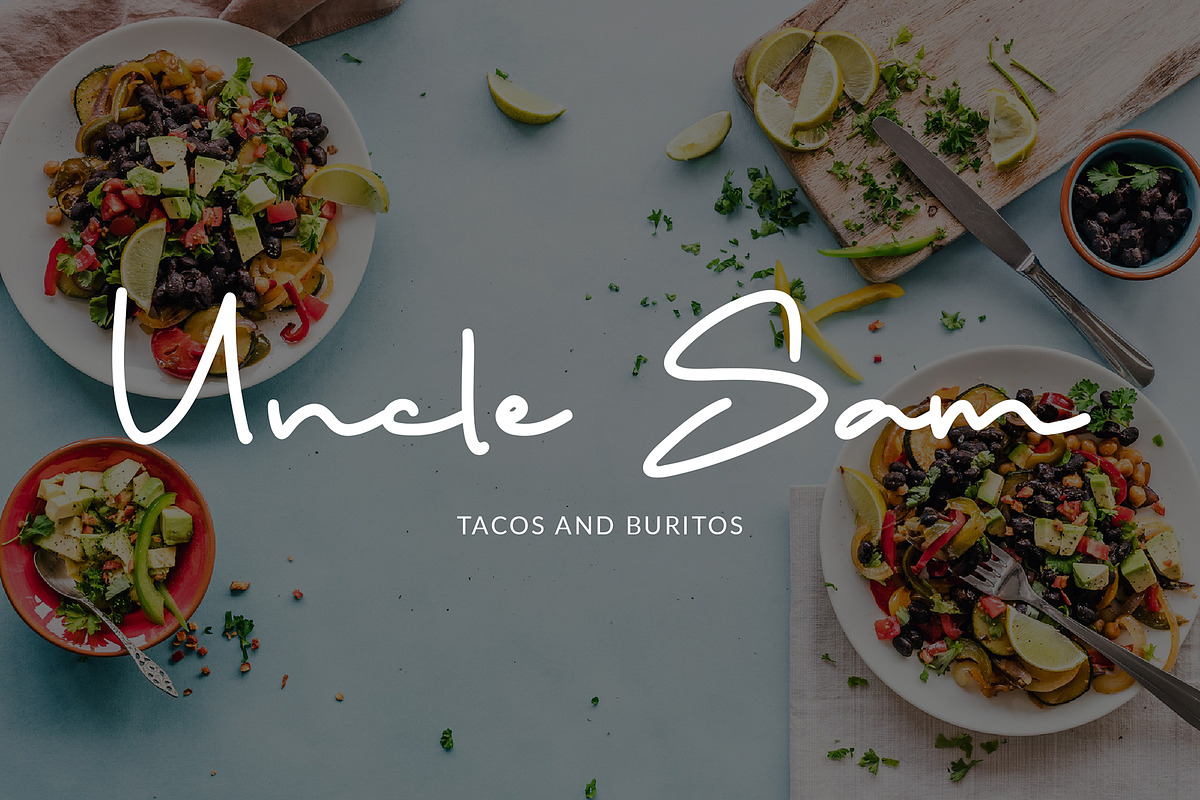 Gelora Handwritten Font preview 6