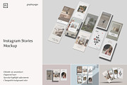 Instagram Stories Mockup, an iPhone Mockup by graphicpages (Thumbnail 1 of 15)