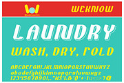 Bold and Blue font, a Font by weknow (Thumbnail 1 of 5)