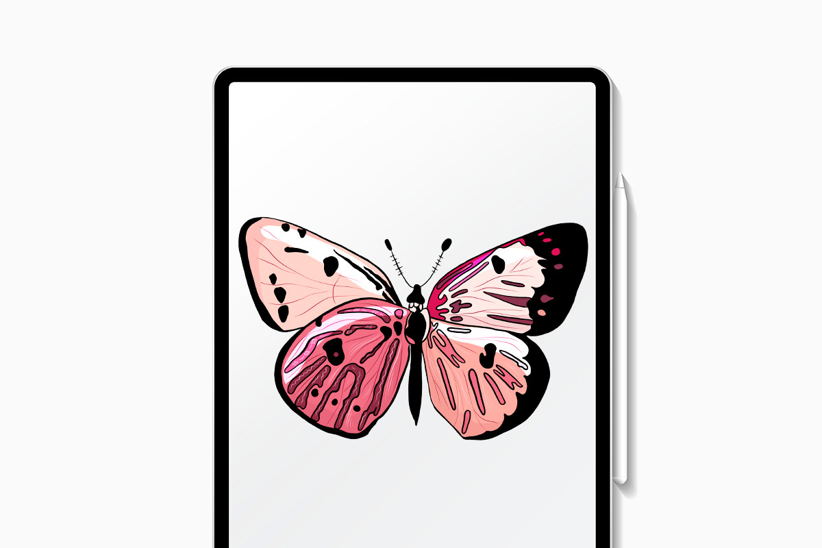 Butterflies clipart watercolor, an Animal Illustration by ElladesignCo (Photo 3 of 6)