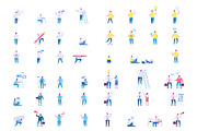 Different people big vector set, a Person Illustration by Vector_Art (Thumbnail 10 of 11)