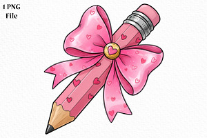 Teacher Valentine PNG, an Illustration by Canvas Craft
