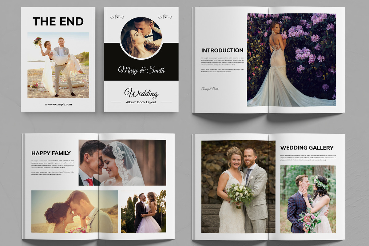 Wedding Photography Album Book, a Magazine Template by MightyDesign (Photo 3 of 6)
