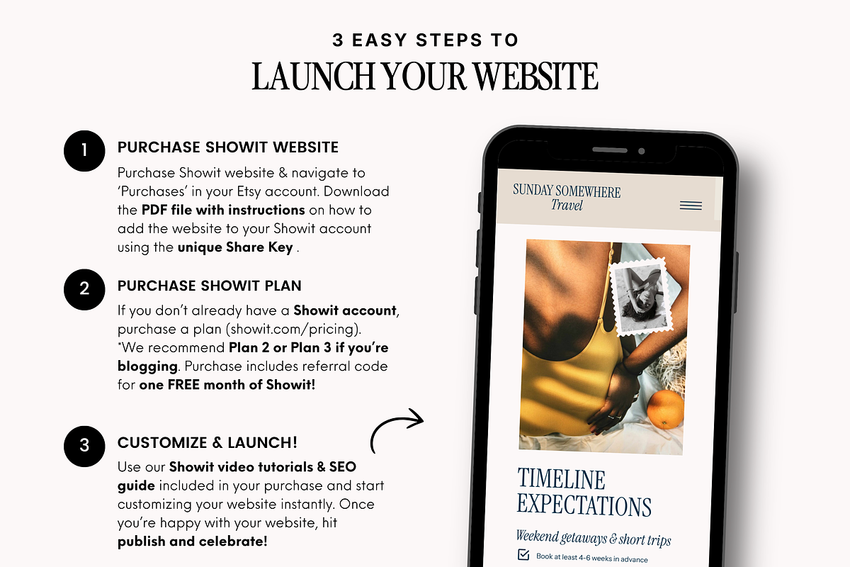 Luxury Travel Agency Showit Website, a Squarespace Template by Warmsoulgallery (Photo 12 of 14)