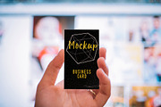 Retro Mock-up Business Card, a Print Template by Northern Kraft (Thumbnail 1 of 3)