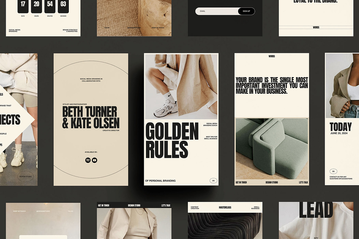 Social Media Branding Coach Bundle, a Social Media Template by Moscovita Studio (Photo 22 of 23)