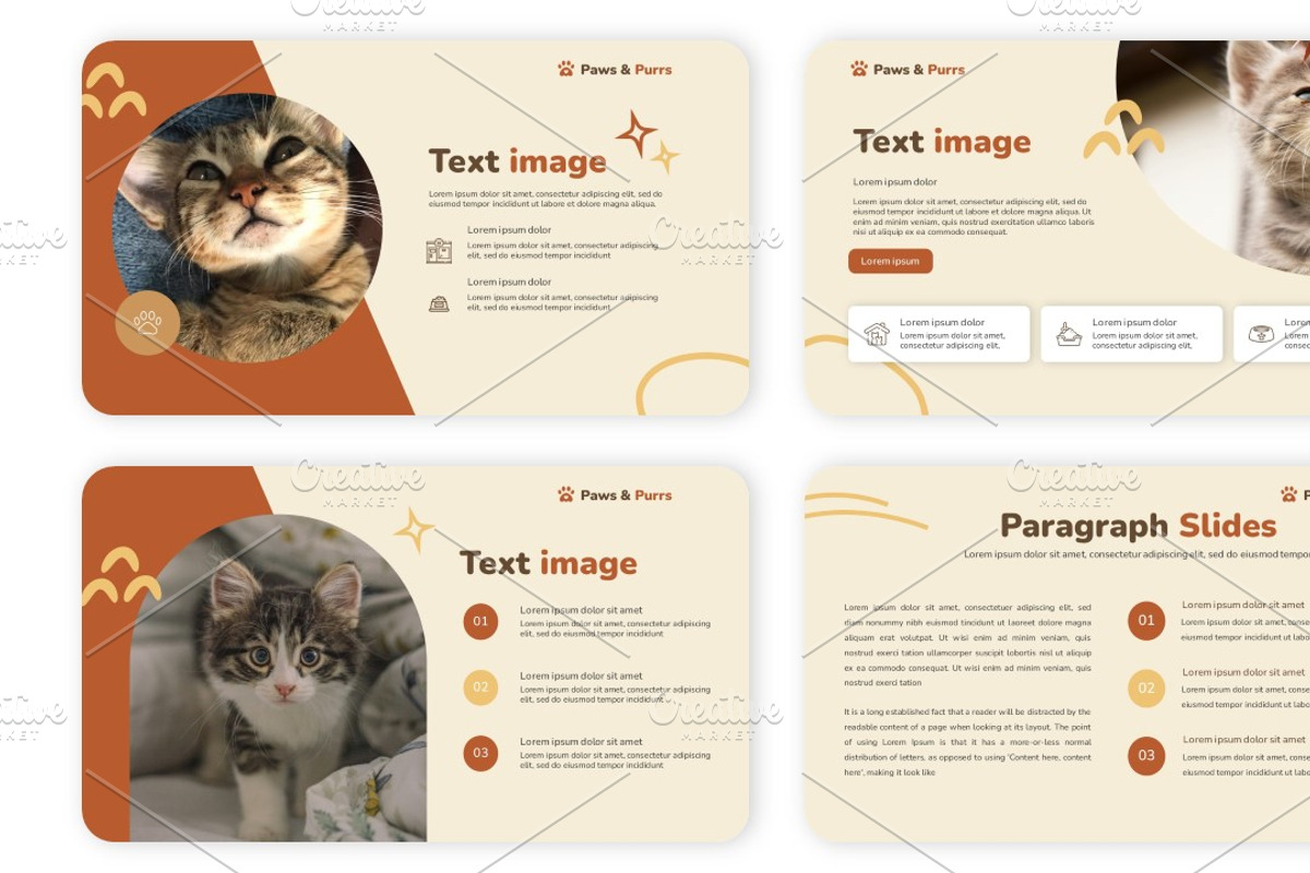 Paws and Purrs animal Presentation, a Presentation Template by Interpitch (Photo 3 of 8)