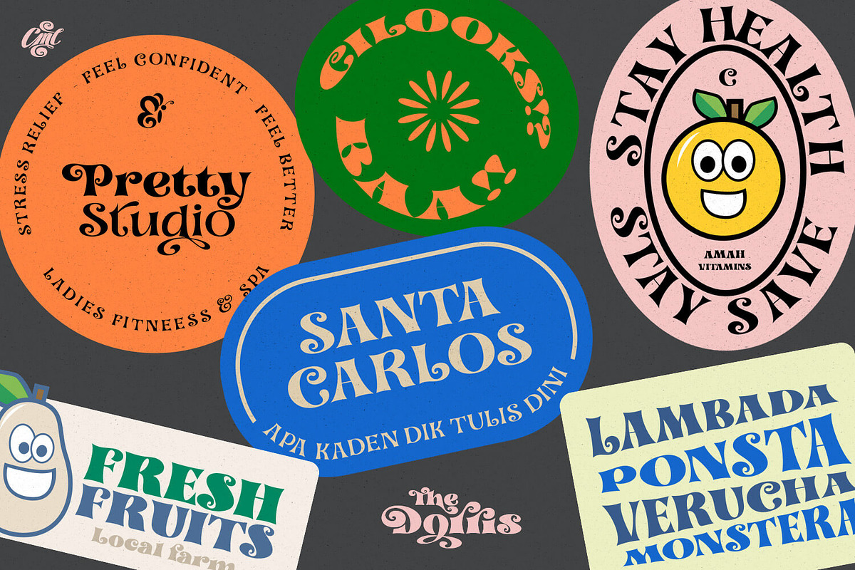 Summer font | Dorris decorative family preview 4