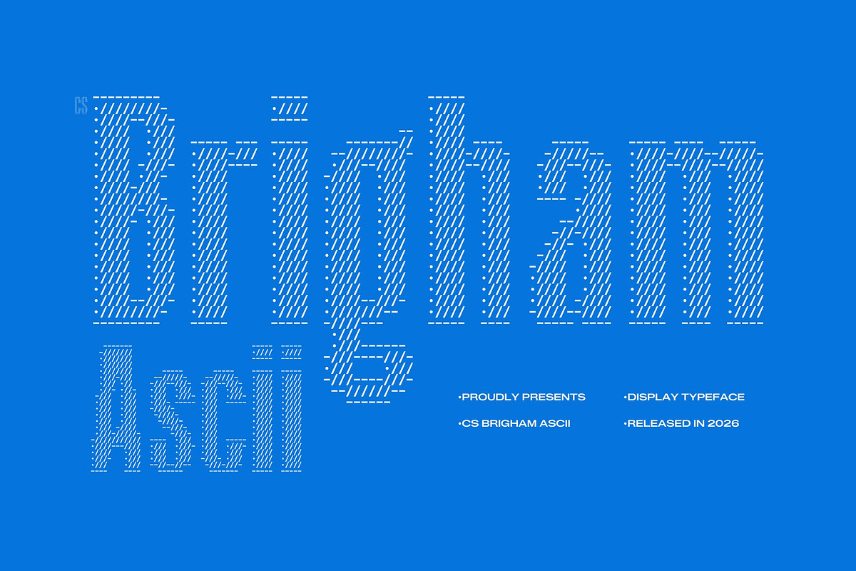CS Brigham Ascii, a Sans Serif Font by Craft Supply Co. (Photo 1 of 8)
